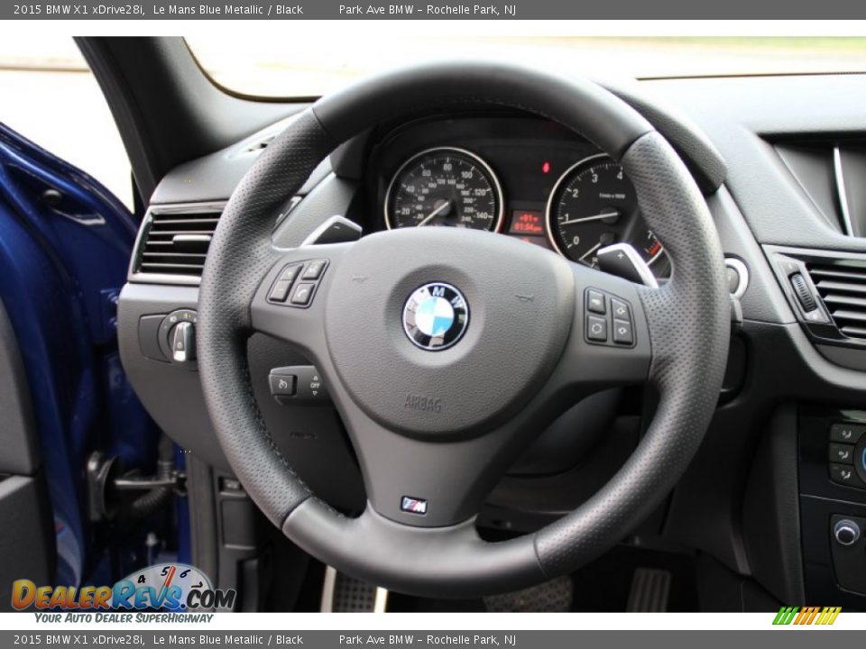 2015 BMW X1 xDrive28i Le Mans Blue Metallic / Black Photo #18