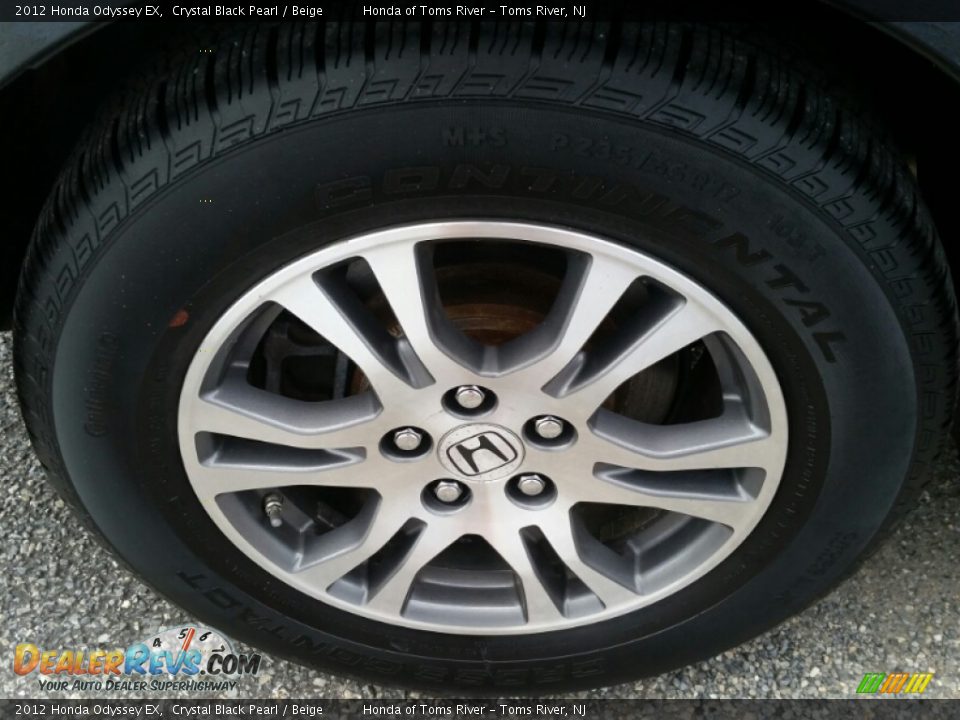 2012 Honda Odyssey EX Crystal Black Pearl / Beige Photo #26