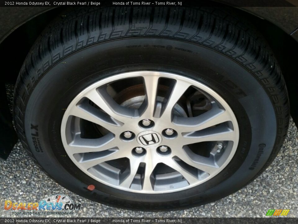 2012 Honda Odyssey EX Crystal Black Pearl / Beige Photo #27