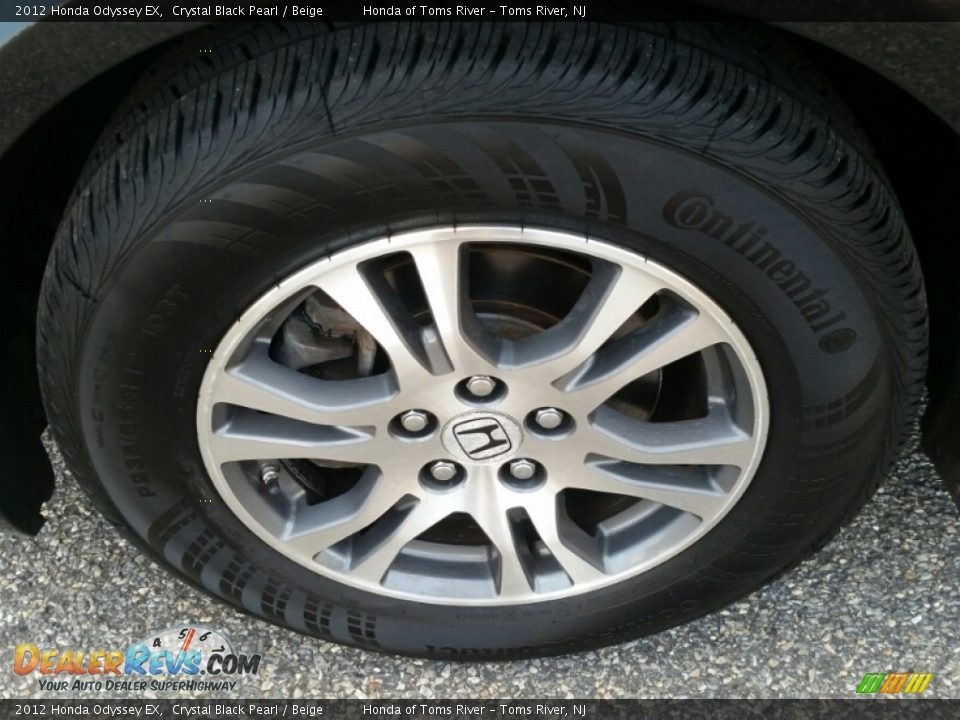 2012 Honda Odyssey EX Crystal Black Pearl / Beige Photo #28