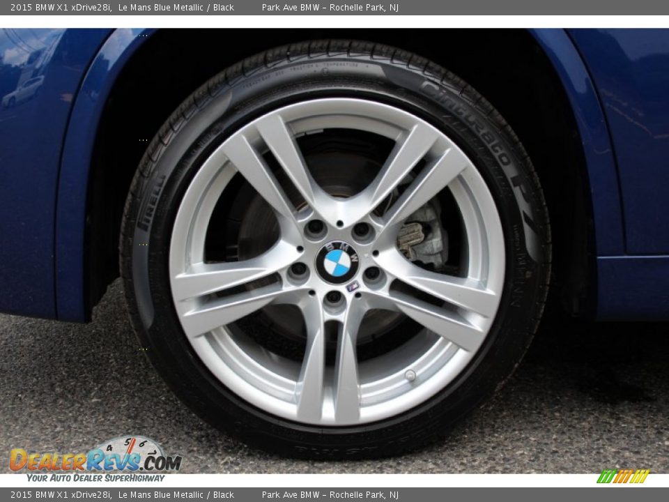 2015 BMW X1 xDrive28i Le Mans Blue Metallic / Black Photo #32
