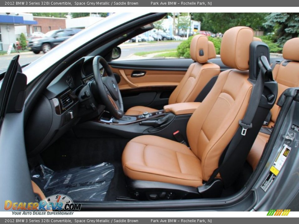 Front Seat of 2012 BMW 3 Series 328i Convertible Photo #12