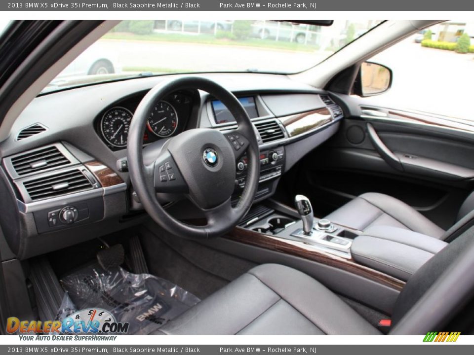 2013 BMW X5 xDrive 35i Premium Black Sapphire Metallic / Black Photo #10