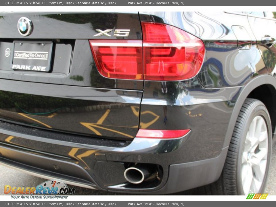 2013 BMW X5 xDrive 35i Premium Black Sapphire Metallic / Black Photo #24