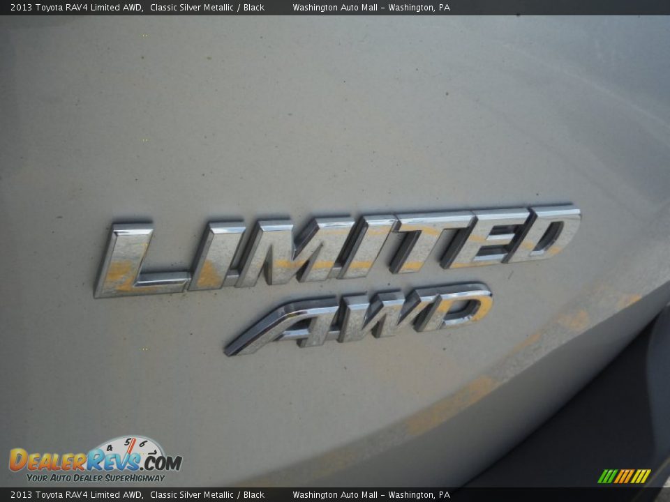 2013 Toyota RAV4 Limited AWD Classic Silver Metallic / Black Photo #9