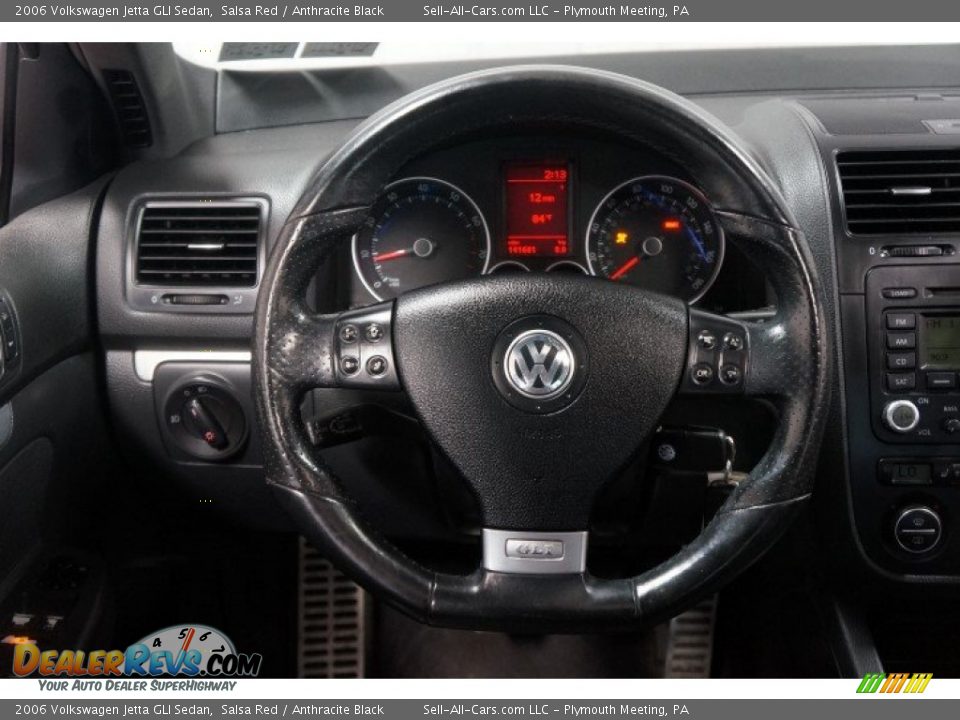 2006 Volkswagen Jetta GLI Sedan Salsa Red / Anthracite Black Photo #23