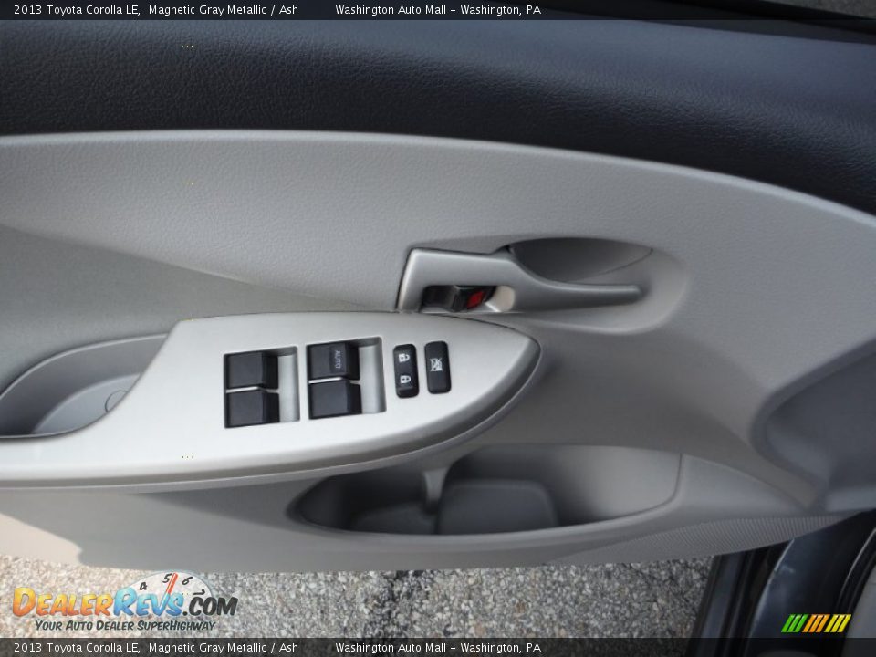 2013 Toyota Corolla LE Magnetic Gray Metallic / Ash Photo #10