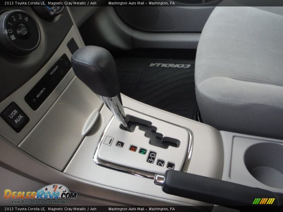 2013 Toyota Corolla LE Magnetic Gray Metallic / Ash Photo #15