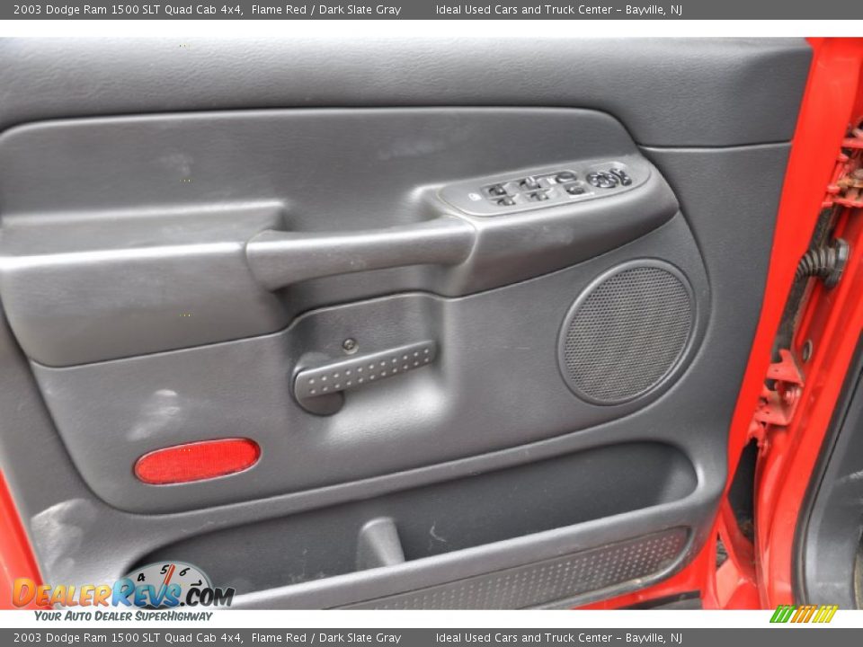 2003 Dodge Ram 1500 SLT Quad Cab 4x4 Flame Red / Dark Slate Gray Photo #10