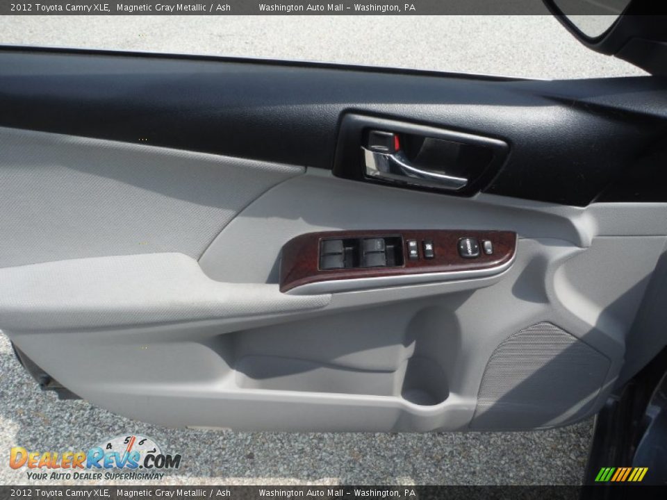 2012 Toyota Camry XLE Magnetic Gray Metallic / Ash Photo #10
