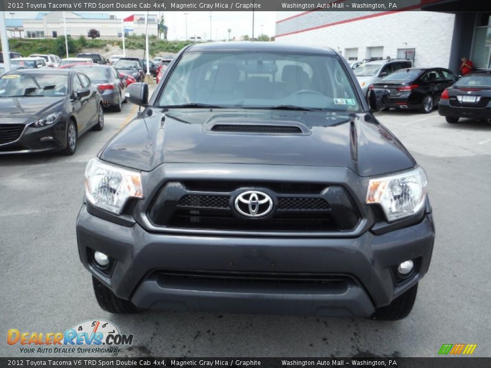 2012 Toyota Tacoma V6 TRD Sport Double Cab 4x4 Magnetic Gray Mica / Graphite Photo #5