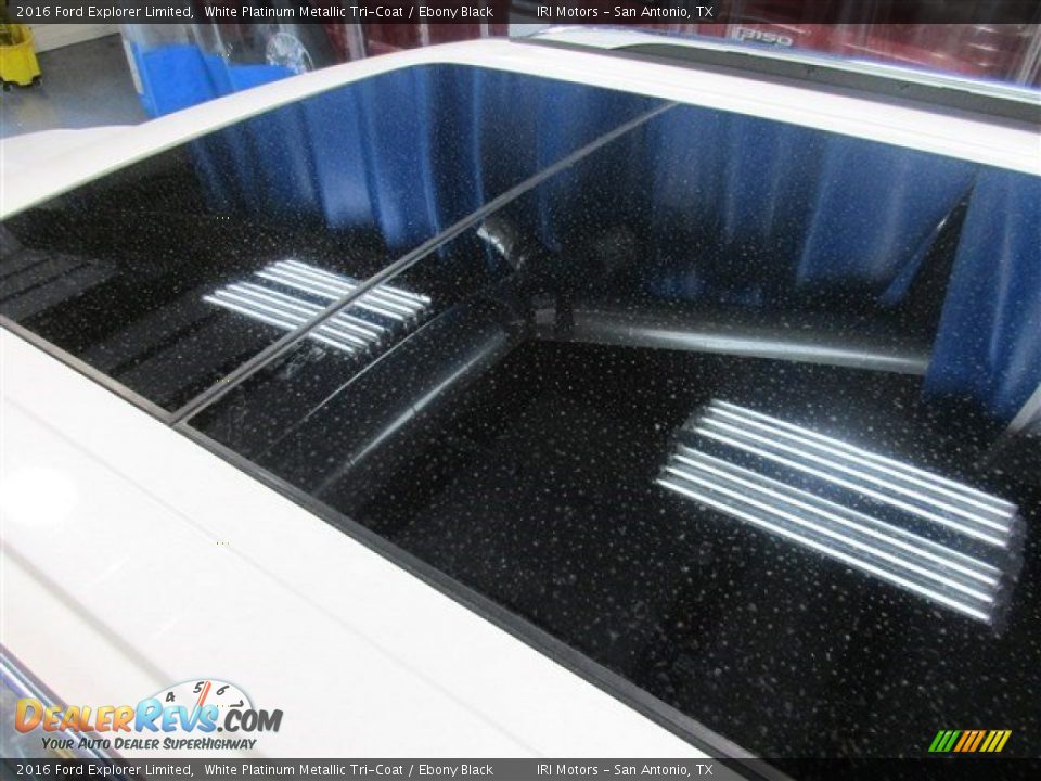 2016 Ford Explorer Limited White Platinum Metallic Tri-Coat / Ebony Black Photo #13