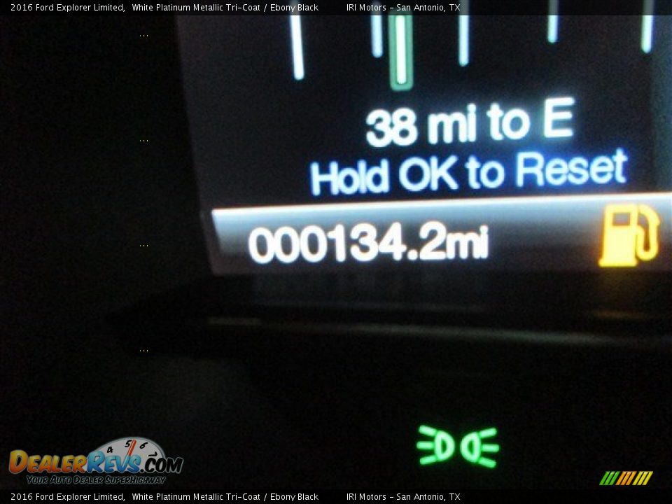 2016 Ford Explorer Limited White Platinum Metallic Tri-Coat / Ebony Black Photo #22