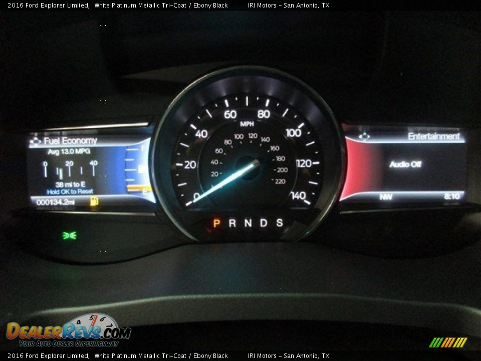 2016 Ford Explorer Limited White Platinum Metallic Tri-Coat / Ebony Black Photo #23