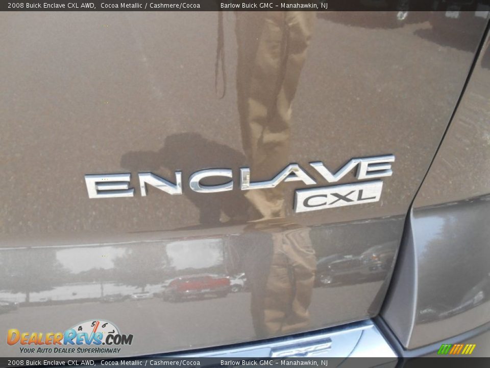 2008 Buick Enclave CXL AWD Cocoa Metallic / Cashmere/Cocoa Photo #11
