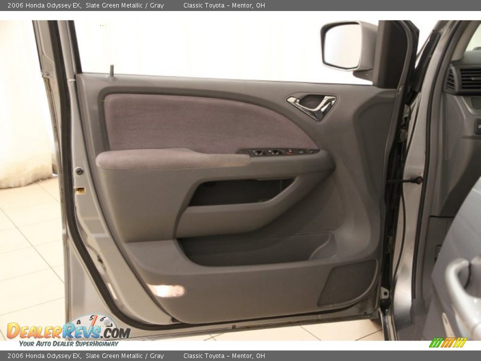 2006 Honda Odyssey EX Slate Green Metallic / Gray Photo #4