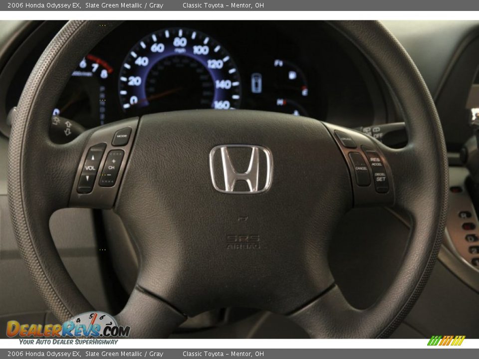 2006 Honda Odyssey EX Slate Green Metallic / Gray Photo #7