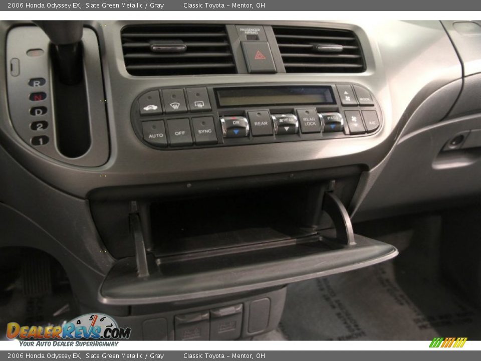 2006 Honda Odyssey EX Slate Green Metallic / Gray Photo #11