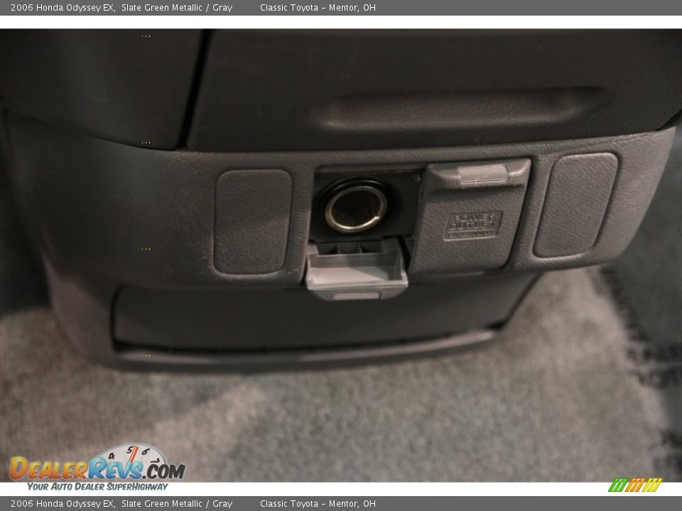 2006 Honda Odyssey EX Slate Green Metallic / Gray Photo #12