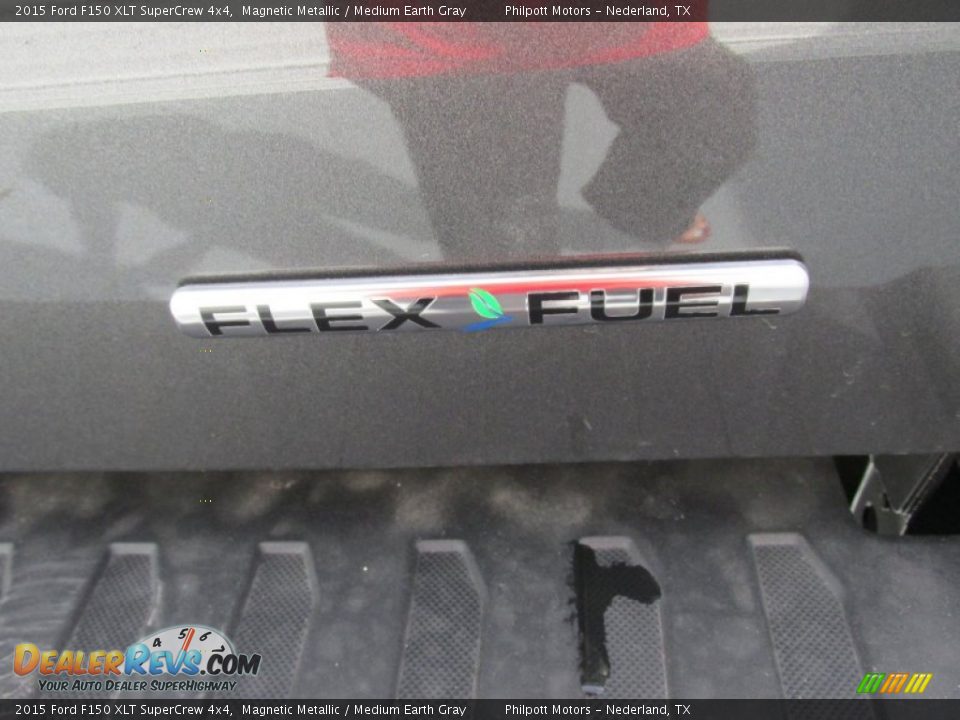 2015 Ford F150 XLT SuperCrew 4x4 Magnetic Metallic / Medium Earth Gray Photo #16