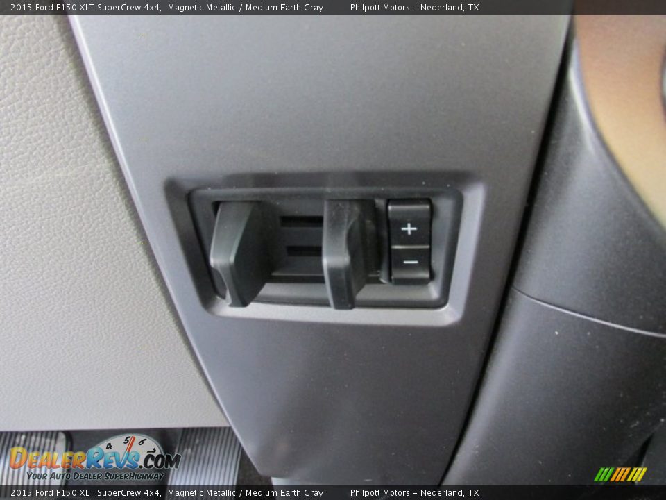 2015 Ford F150 XLT SuperCrew 4x4 Magnetic Metallic / Medium Earth Gray Photo #30