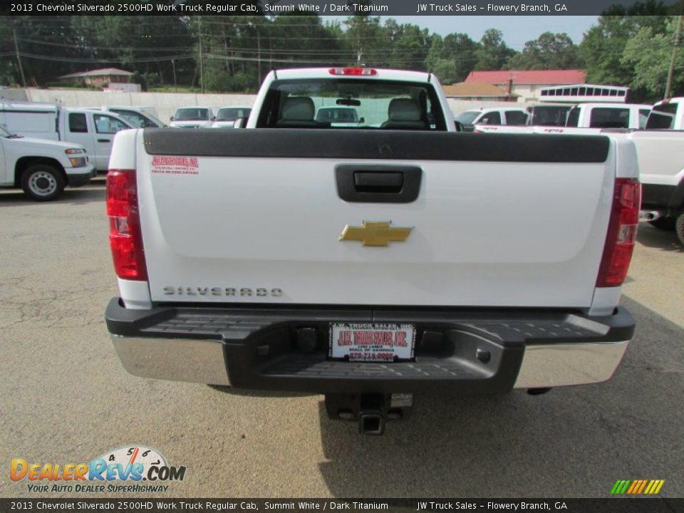 2013 Chevrolet Silverado 2500HD Work Truck Regular Cab Summit White / Dark Titanium Photo #11
