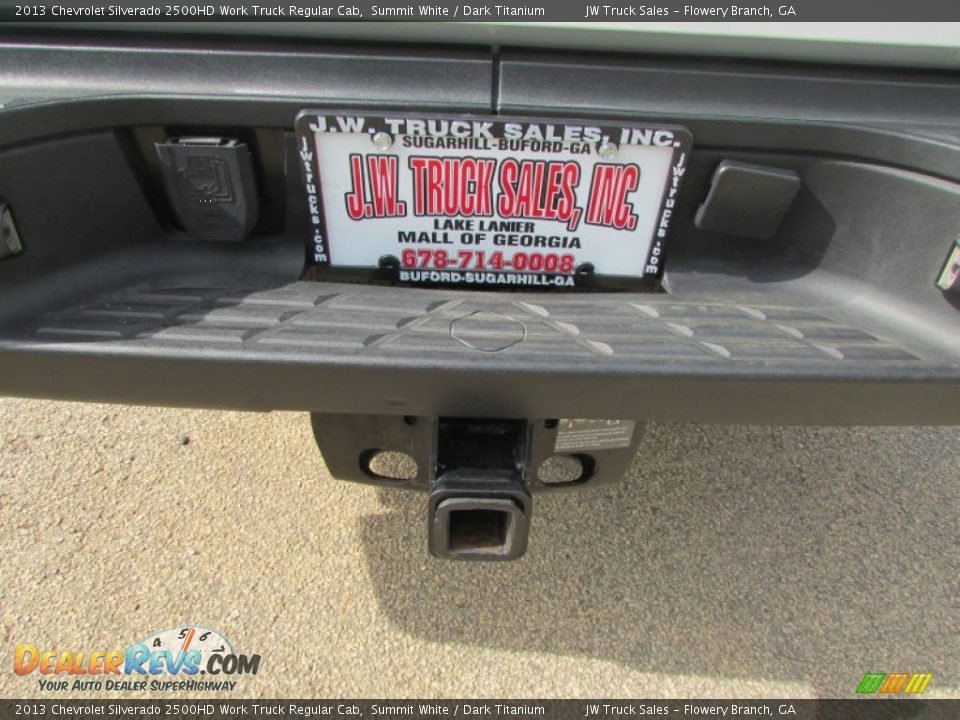 2013 Chevrolet Silverado 2500HD Work Truck Regular Cab Summit White / Dark Titanium Photo #12
