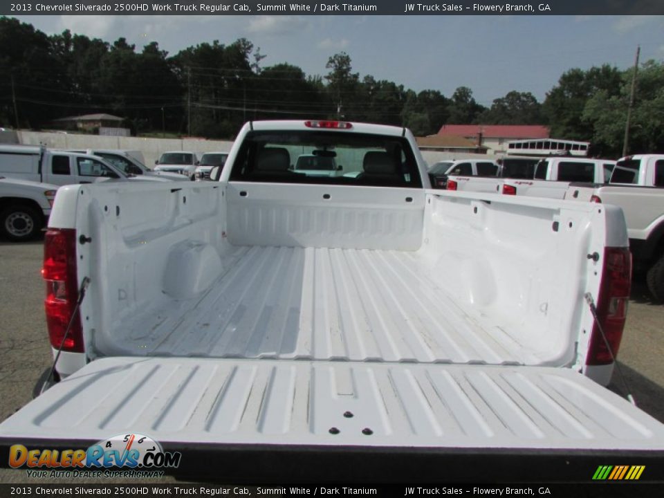 2013 Chevrolet Silverado 2500HD Work Truck Regular Cab Summit White / Dark Titanium Photo #13
