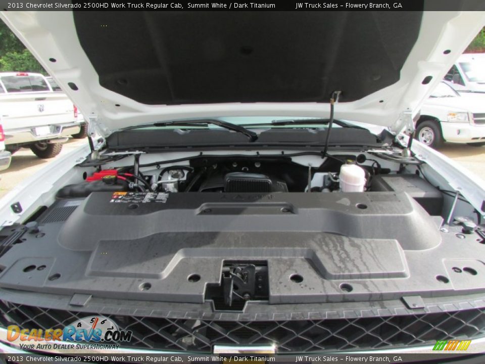 2013 Chevrolet Silverado 2500HD Work Truck Regular Cab Summit White / Dark Titanium Photo #15