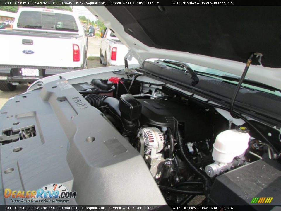2013 Chevrolet Silverado 2500HD Work Truck Regular Cab Summit White / Dark Titanium Photo #17