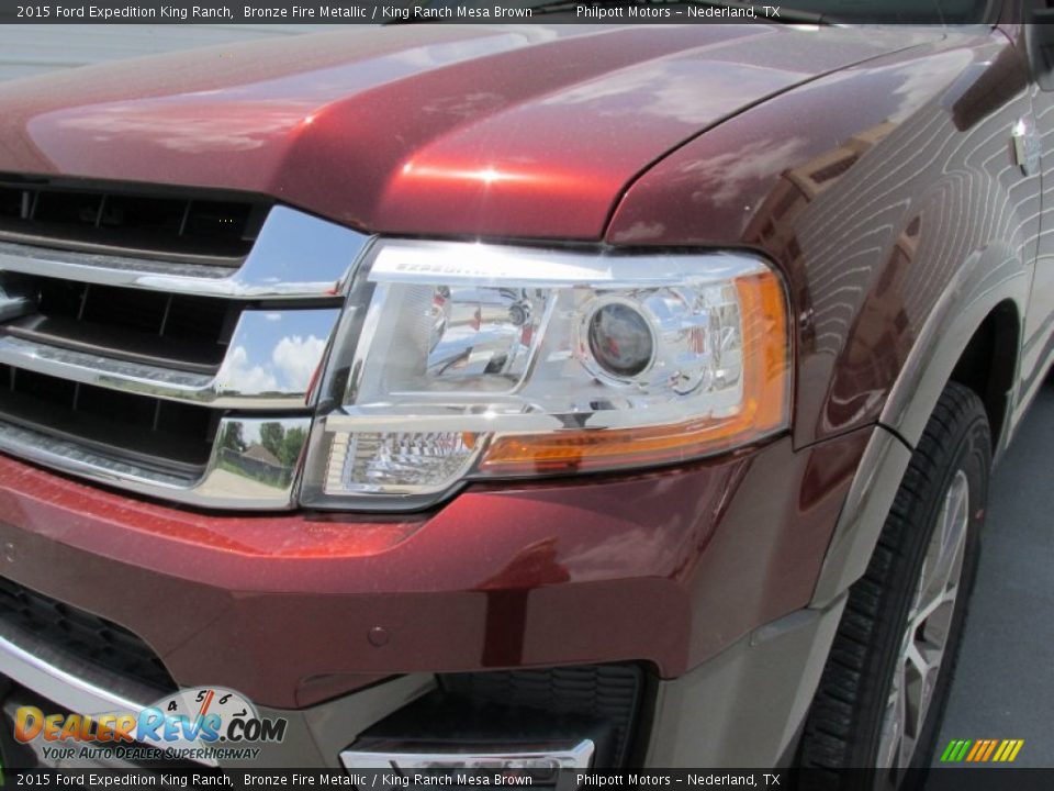 2015 Ford Expedition King Ranch Bronze Fire Metallic / King Ranch Mesa Brown Photo #9
