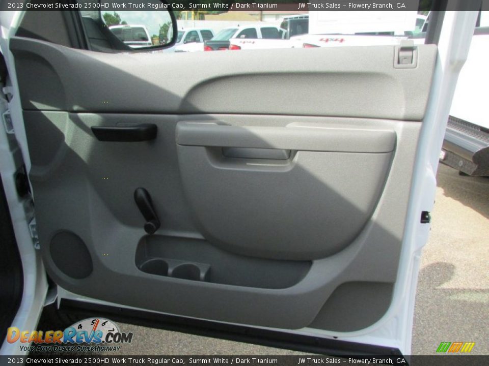 2013 Chevrolet Silverado 2500HD Work Truck Regular Cab Summit White / Dark Titanium Photo #18