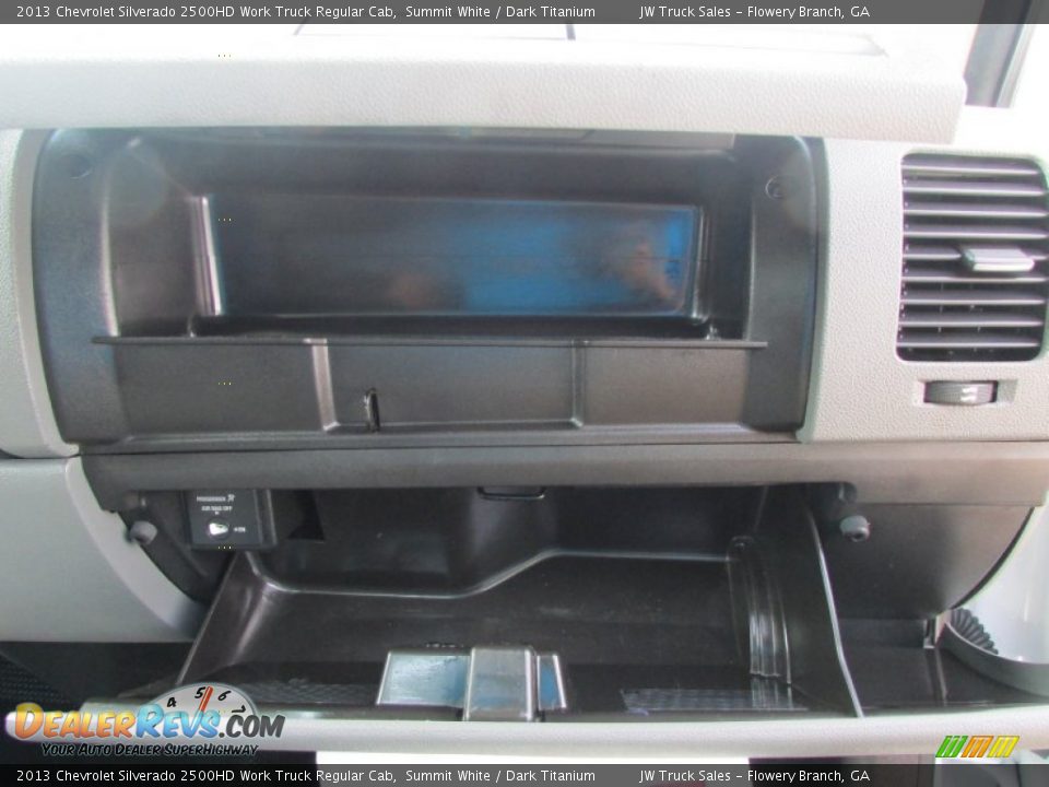 2013 Chevrolet Silverado 2500HD Work Truck Regular Cab Summit White / Dark Titanium Photo #23