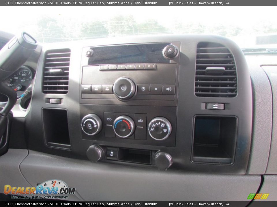 2013 Chevrolet Silverado 2500HD Work Truck Regular Cab Summit White / Dark Titanium Photo #24