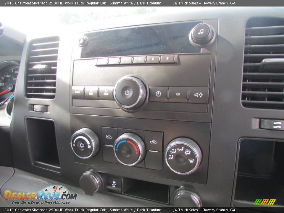 2013 Chevrolet Silverado 2500HD Work Truck Regular Cab Summit White / Dark Titanium Photo #25