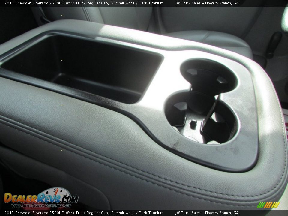 2013 Chevrolet Silverado 2500HD Work Truck Regular Cab Summit White / Dark Titanium Photo #26