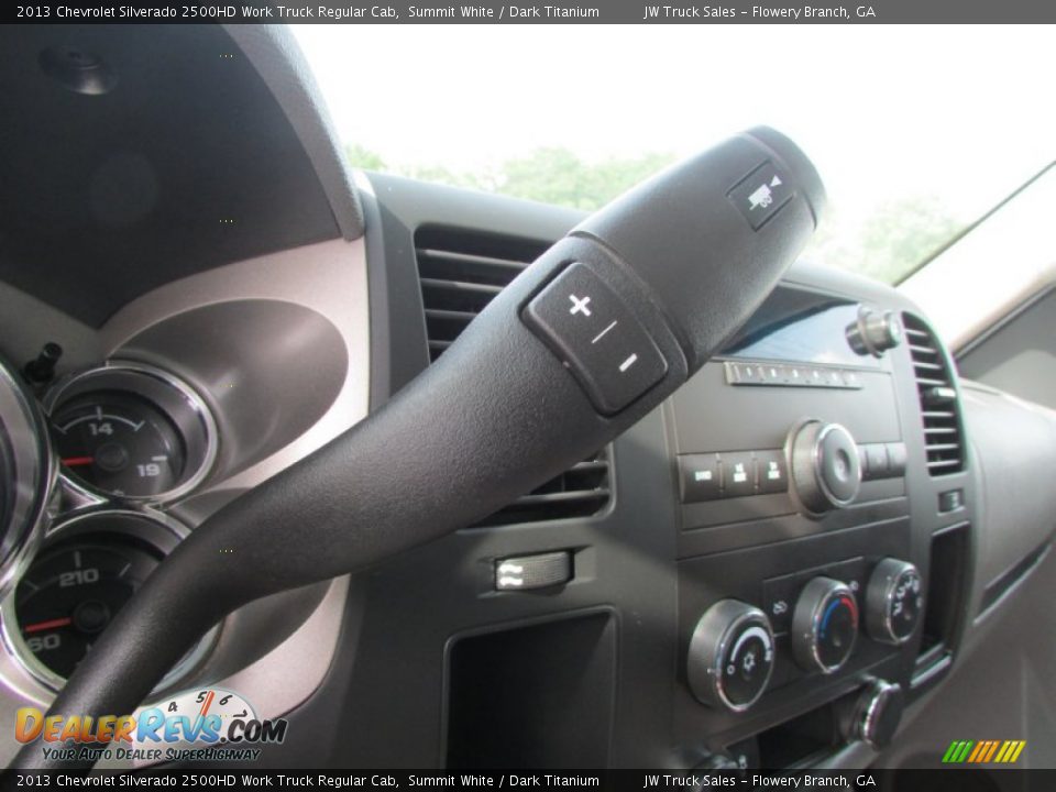 2013 Chevrolet Silverado 2500HD Work Truck Regular Cab Summit White / Dark Titanium Photo #29
