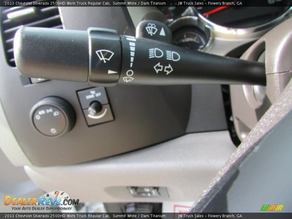 2013 Chevrolet Silverado 2500HD Work Truck Regular Cab Summit White / Dark Titanium Photo #30