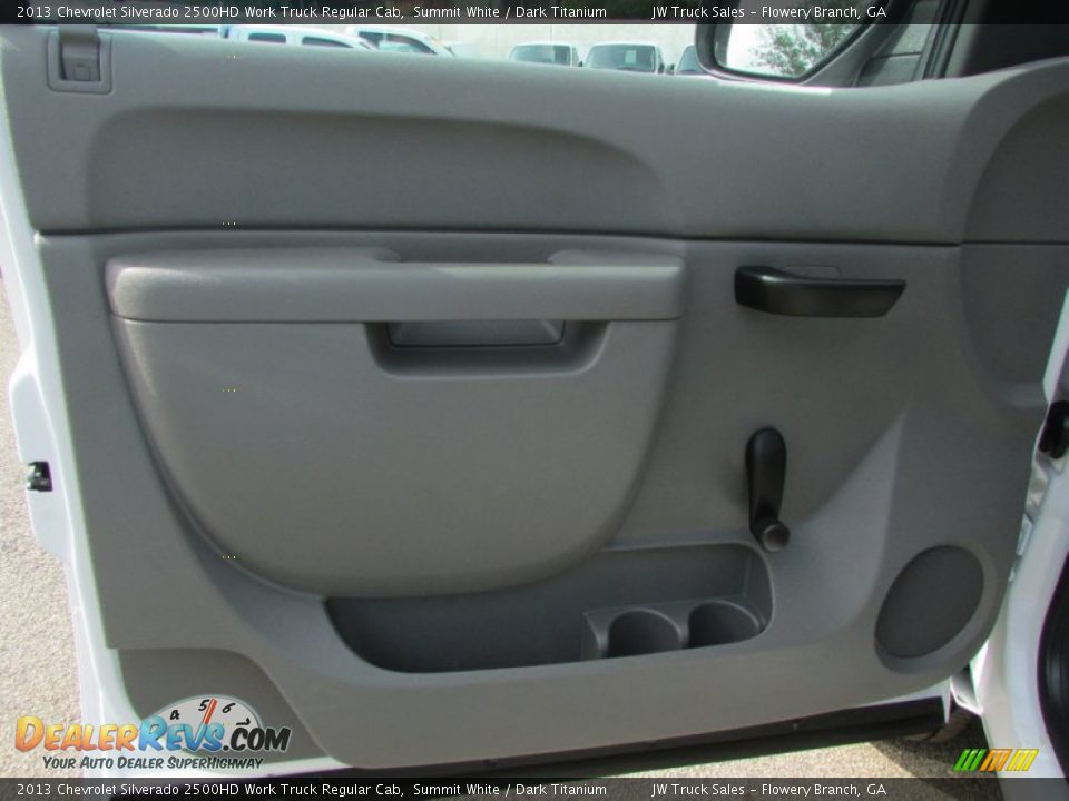 2013 Chevrolet Silverado 2500HD Work Truck Regular Cab Summit White / Dark Titanium Photo #31