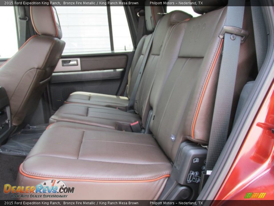 2015 Ford Expedition King Ranch Bronze Fire Metallic / King Ranch Mesa Brown Photo #22