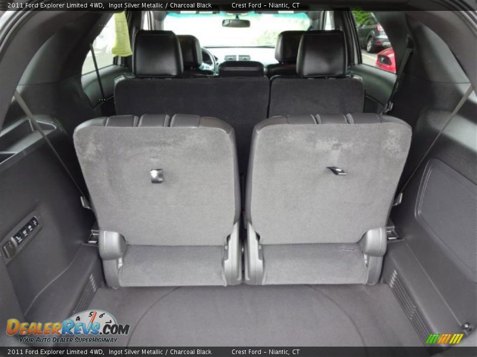 2011 Ford Explorer Limited 4WD Ingot Silver Metallic / Charcoal Black Photo #10