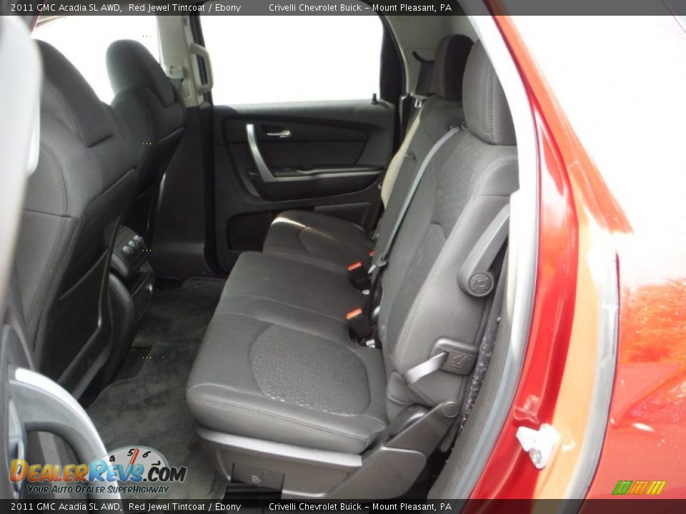 2011 GMC Acadia SL AWD Red Jewel Tintcoat / Ebony Photo #19