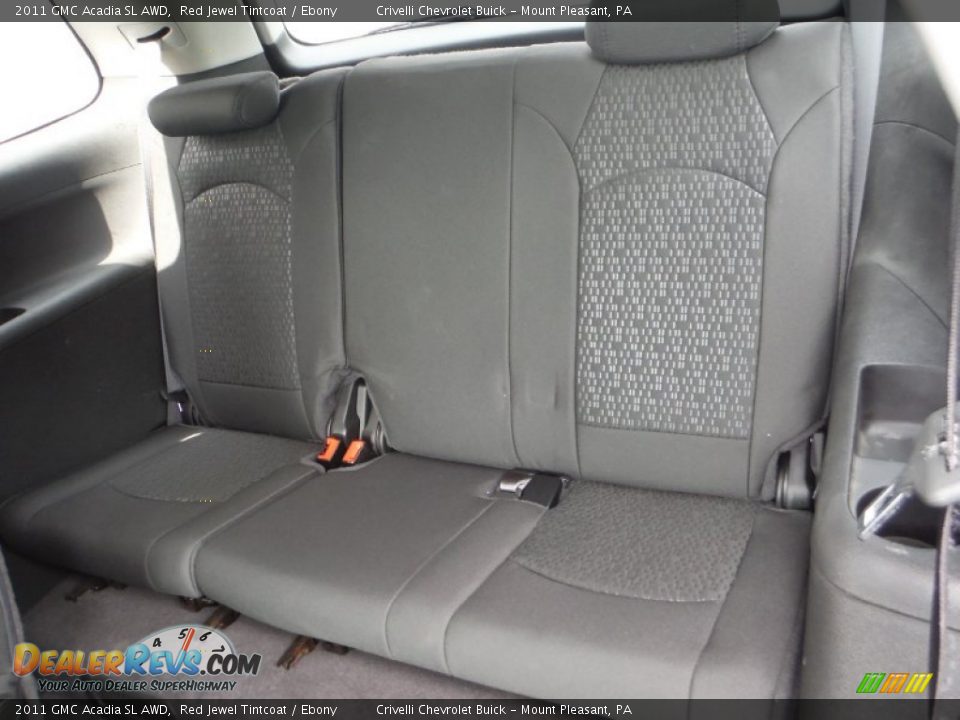 2011 GMC Acadia SL AWD Red Jewel Tintcoat / Ebony Photo #21