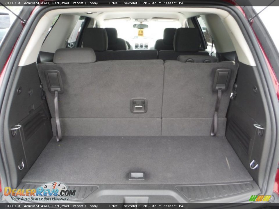 2011 GMC Acadia SL AWD Red Jewel Tintcoat / Ebony Photo #22