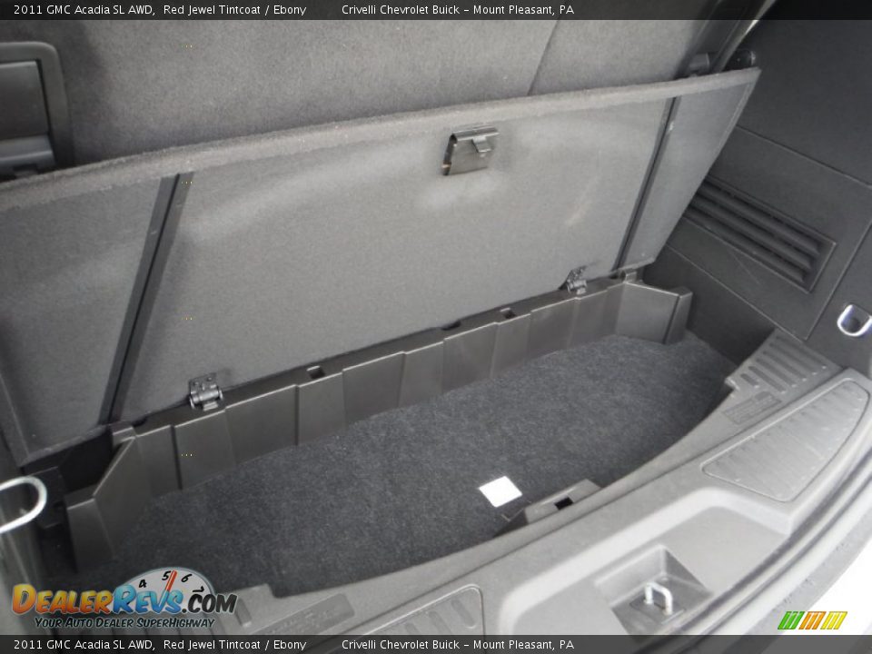 2011 GMC Acadia SL AWD Red Jewel Tintcoat / Ebony Photo #23