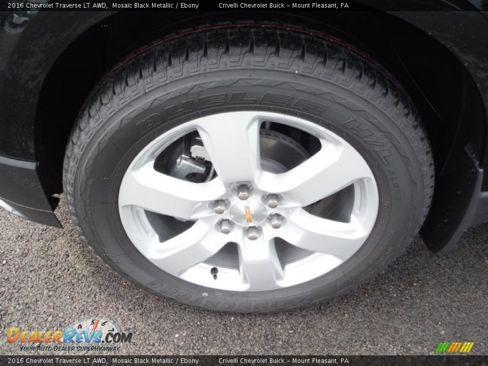 2016 Chevrolet Traverse LT AWD Wheel Photo #3
