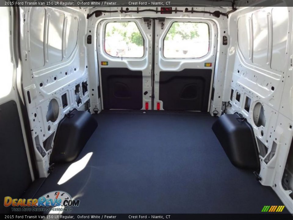 2015 Ford Transit Van 150 LR Regular Oxford White / Pewter Photo #14