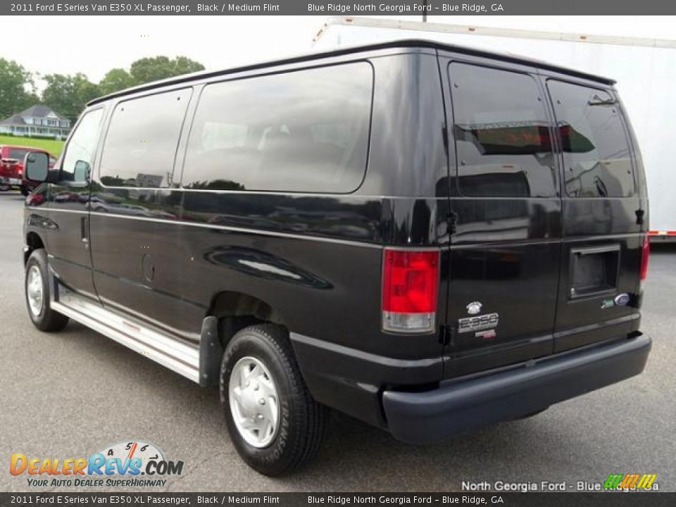 2011 Ford E Series Van E350 XL Passenger Black / Medium Flint Photo #3