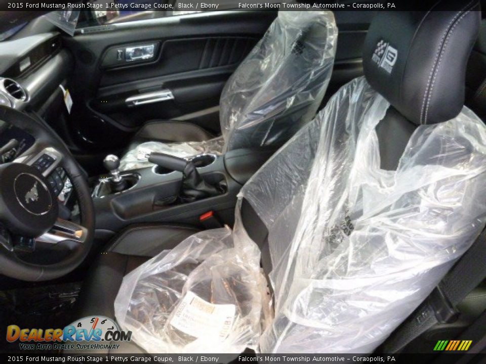 Front Seat of 2015 Ford Mustang Roush Stage 1 Pettys Garage Coupe Photo #15