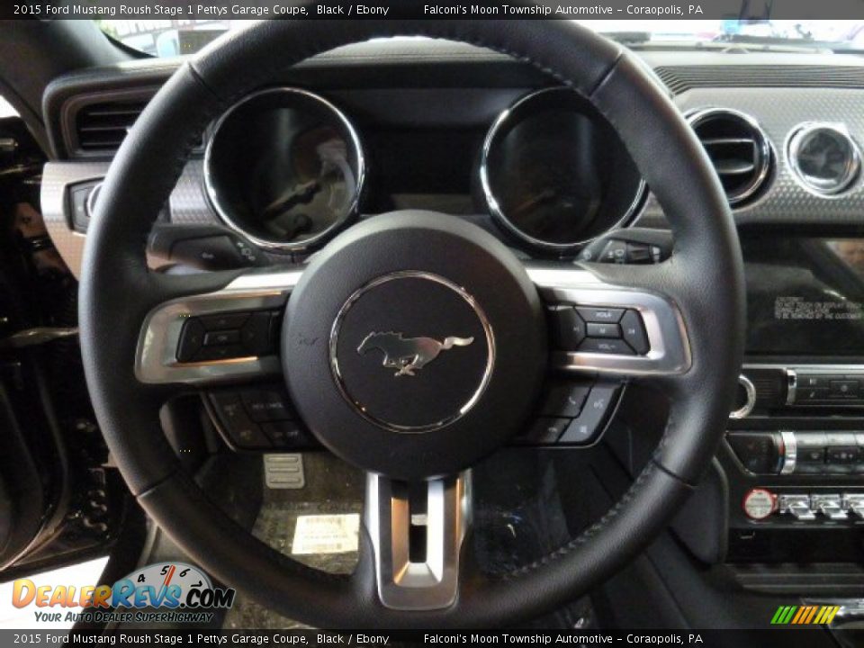 2015 Ford Mustang Roush Stage 1 Pettys Garage Coupe Steering Wheel Photo #20